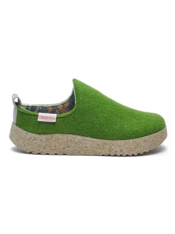 Comfortfusse Pantoffels groen