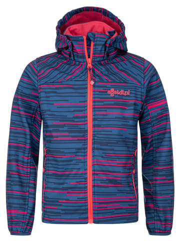 Kilpi Softshelljacke "Ravia" in Dunkelblau/ Pink
