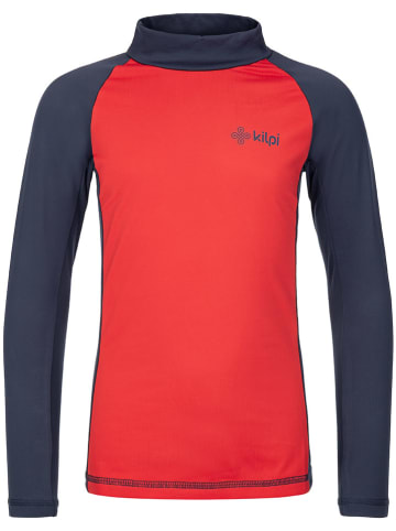 Kilpi Funktionsshirt "Willie" in Rot/ Dunkelblau