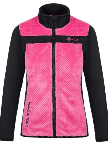 Kilpi Fleecejacke "Chloe" in Pink/ Schwarz