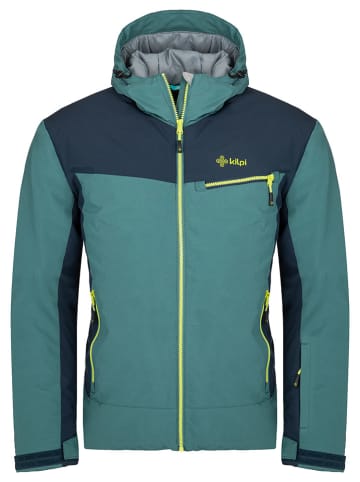 Kilpi Ski-/snowboardjas "Flip" turquoise/donkerblauw