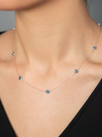 Heliophilia Zilveren ketting met sierelementen - (L)43 cm