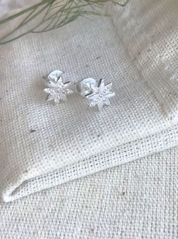 Heliophilia Silber-Ohrstecker mit Edelsteinen