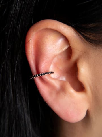 Heliophilia Zilveren earcuff met edelstenen