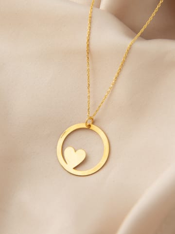 Heliophilia Zilveren ketting met hanger - (L)43 cm
