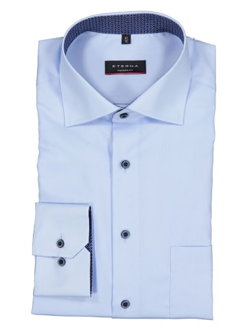 Eterna Koszula - Modern fit - w kolorze błękitnym