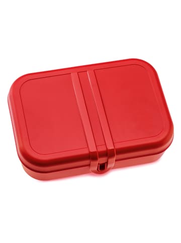 koziol Pojemnik "Pascal L" w kolorze czerwonym na lunch - 23 x 6 x 16,5 cm