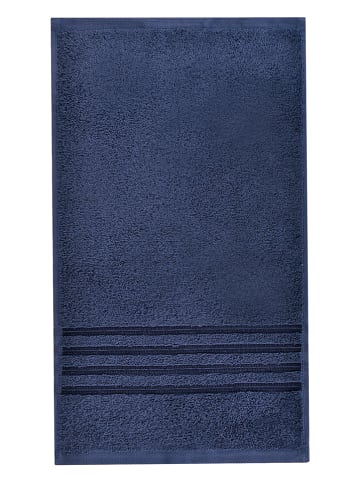 Schiesser Ręczniki (5 szt.) "Milano" w kolorze granatowym dla gości