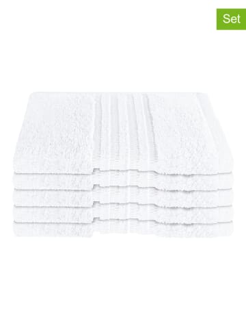 Schiesser Ręczniki (5 szt.) "Milano" w kolorze białym dla gości
