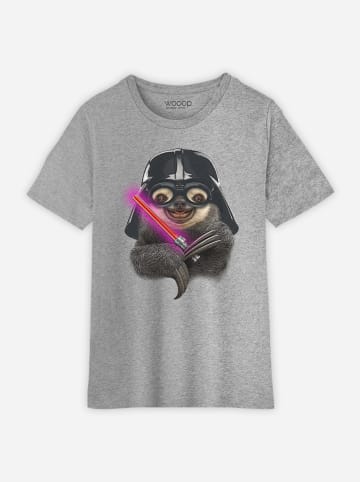 WOOOP Shirt "Darth Sloth" in Grau