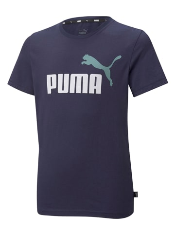 Puma Shirt "ESS+ 2" in Dunkelblau