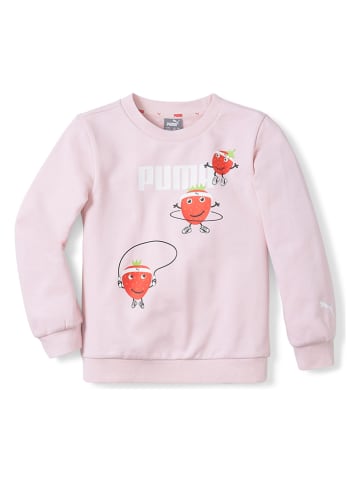 Puma Sweatshirt "Fruitmates" in Rosa