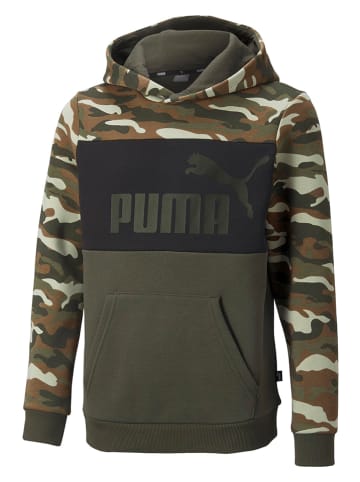 Puma Bluza "ESS+ Camo" w kolorze khaki