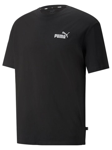 Puma Koszulka "ESS+ Relaxed" w kolorze czarnym