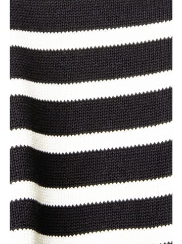 ESPRIT Pullover in Schwarz/ Weiß