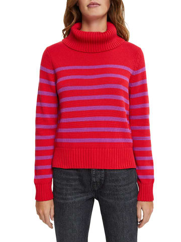 edc by esprit Pullover in Rot/ Lila