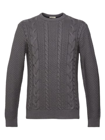 ESPRIT Sweter w kolorze antracytowym
