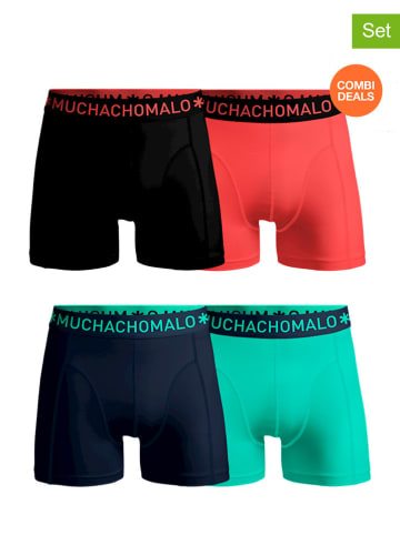 Muchachomalo 4-delige set: boxershorts meerkleurig