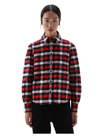 Woolrich Koszula w kolorze czerwono-czarno-białym