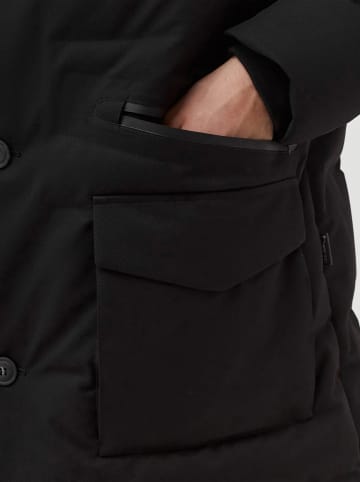 Woolrich Płaszcz puchowy "Seam Sealed" w kolorze czarnym