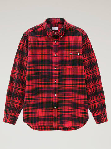 Woolrich Blouse rood/zwart
