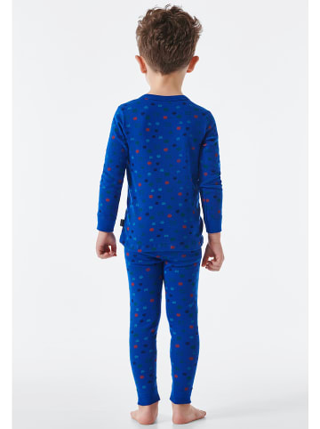 Schiesser Pyjama blauw