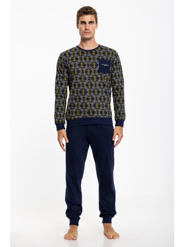 Ungaro Pyjama "Bastian" donkerblauw