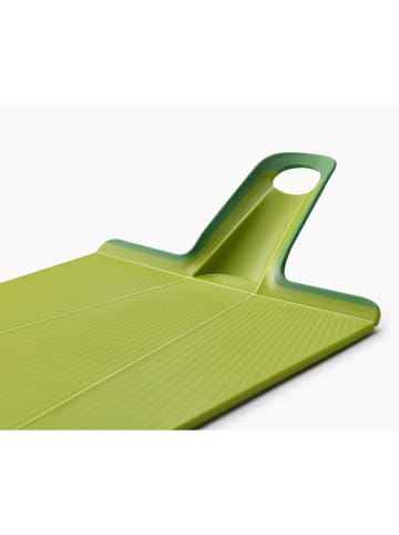 JosephJoseph Faltbares Schneidebrett "Chop2Pot" in Grün - (H) 7 x (L)37,5 x (B)21,2 cm