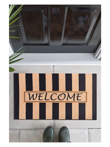 Mioli Deurmat beige/zwart