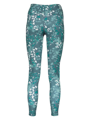 Dare 2b Legginsy sportowe "Influential" w kolorze zielonym