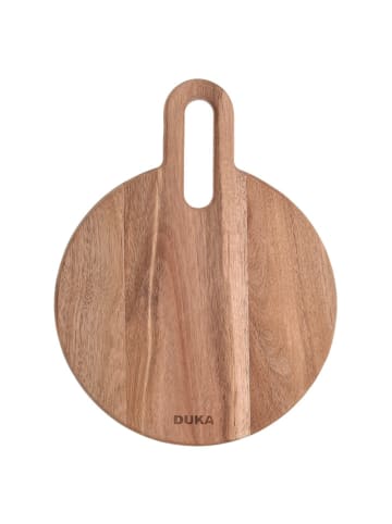 DUKA Deska do krojenia w kolorze jasnobrązowym  - 32,5 x 25 x 1,5 cm