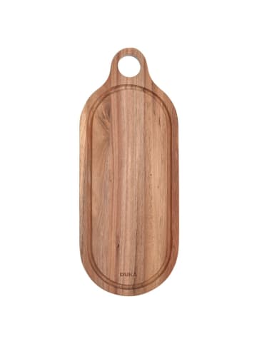 DUKA Deska do krojenia w kolorze jasnobrązowym  - (D)37,5 x (S)15 x (W)1,5 cm