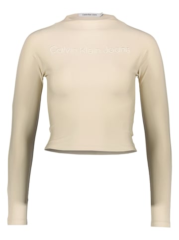 Calvin Klein Koszulka w kolorze kremowym