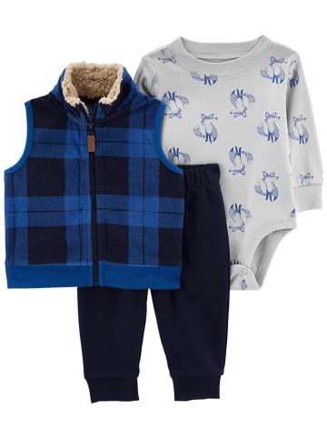 Carter's 3tlg. Outfit in Blau