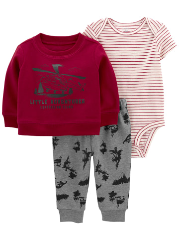 Carter's 3-delige outfit rood
