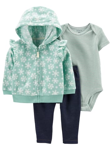 Carter's 3-delige outfit groen