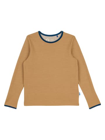 finkid Longsleeve "Taamo Wool" in Beige