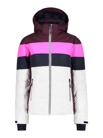 CMP Kurtka narciarska w kolorze biało-różowym