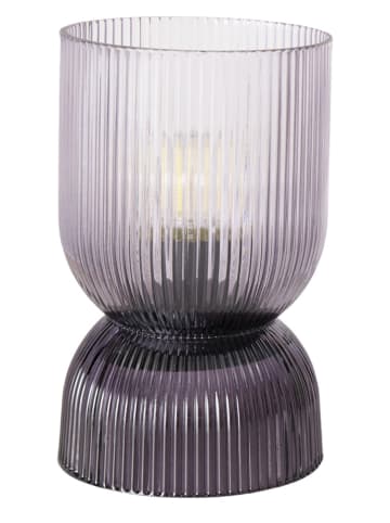 Boltze Lampa stołowa LED "Fiza" w kolorze szarym - Ø 12 cm