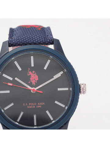 U.S. Polo Assn. Zegarek kwarcowy w kolorze granatowo-czarnym