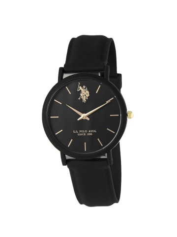 U.S. Polo Assn. Zegarek kwarcowy w kolorze czarnym