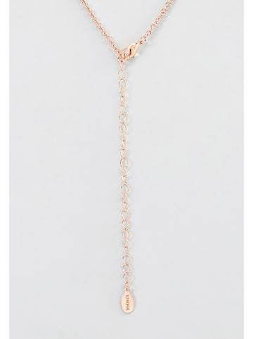 U.S. Polo Assn. Rosévergold. Halskette mit Anhänger - (L)40 cm