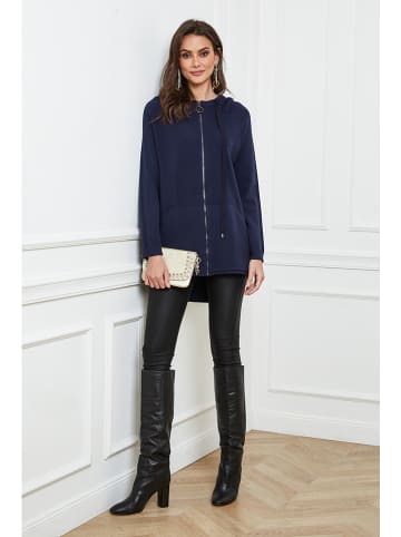 Joséfine Sweatvest "Benevent" donkerblauw