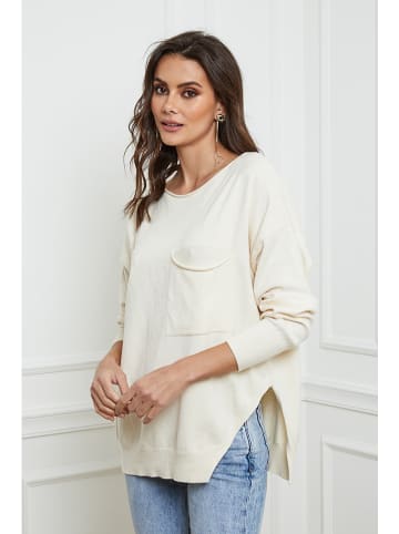 Joséfine Pullover "Monza" in Creme