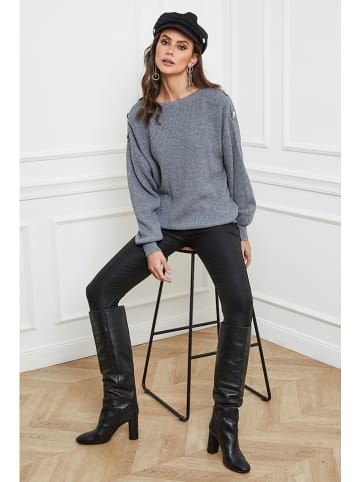 Joséfine Pullover "Urbino" in Grau