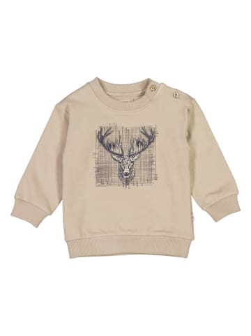 Wheat Sweatshirt "Deer" in Beige
