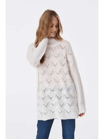 TATUUM Sweter w kolorze białym
