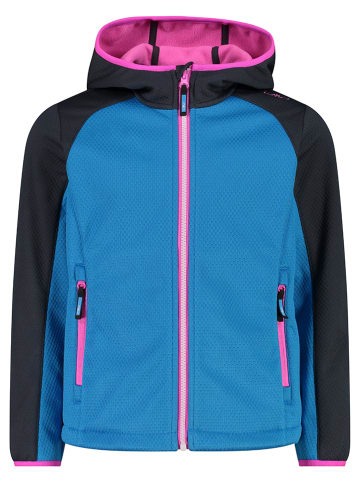 CMP Softshelljacke in Blau/ Schwarz