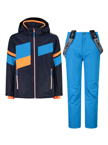 CMP 2-delige ski-/snowboardoutfit blauw/donkerblauw