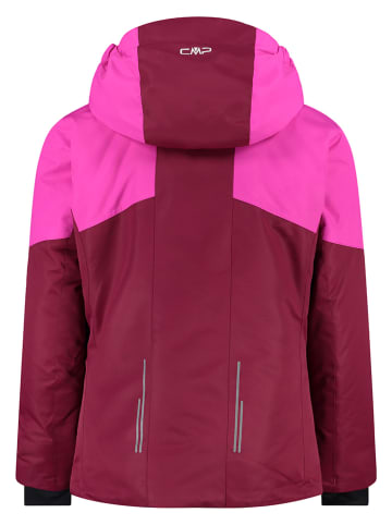CMP Kurtka narciarska w kolorze różowo-czerwonym